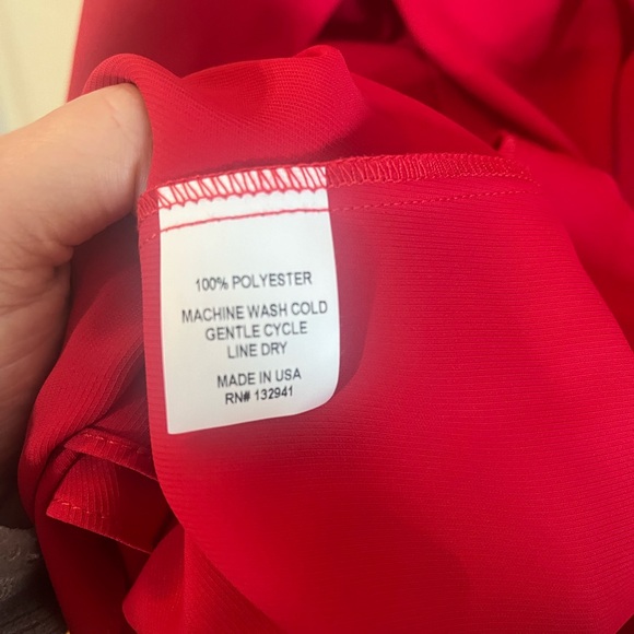 Amanda Uprichard NEW red dress, never been worn. Size small. - Picture 4 of 5
